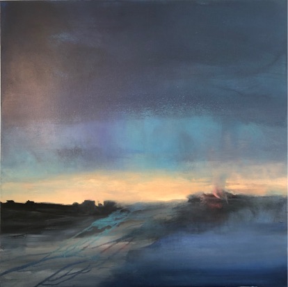 Høstlys III 70x70 - til salgs
