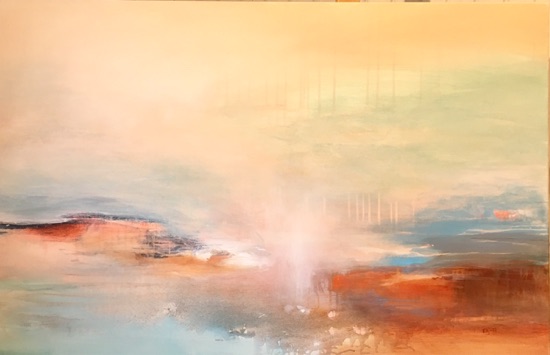 Naturen våkner 120x80 - solgt 