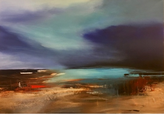 Fornemmelse 100x70 - solgt
